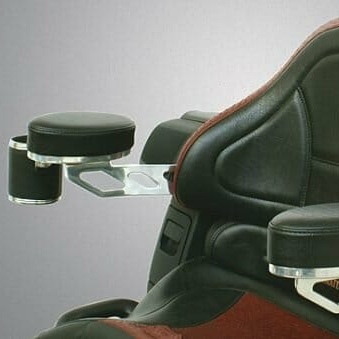 Chrome passenger armrests for Honda GL1800 Goldwing